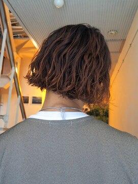 ビュートリアム 鎌倉小町(BEAUTRIUM) ミニボブ/似合わせパーマスタイル/BEAUTRIUM鎌倉 カギワダ