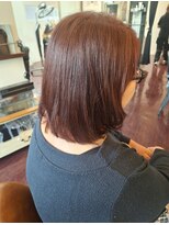 ローレン(LOREM)&nbsp;暗めカラートレンドカラー×ピンクブラウン10.30