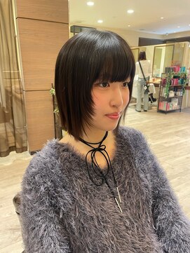ヘアメイク シュシュ(Hair make chou chou) お顔周りカット　レイヤーカット　髪質改善