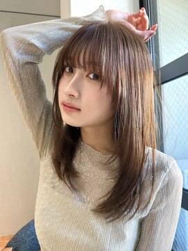 似合わせカット/髪質改善/ハイライトカラー/白髪ぼかし[銀座駅]