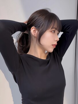 ニューヨークニューヨーク 梅田茶屋町店(NYNY) ストレートヘア　黒髪　黒髪ロング　アッシュブラック