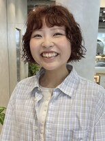 ムクコア(Muk CORE) マッシュショートボブニュアンスルーズパーマ大人可愛い川崎