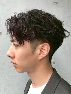 デプト(DEPT.) シャドウパーマツイストパーマツーブロックショート