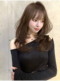 20代30代人気レイヤーカット韓国ヘアーワンヘアレイヤーボブ