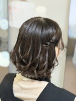 ティアラ 栄(TIARA)&nbsp;名古屋駅★栄駅/お呼ばれショートボブアレンジ◎ヘアセット