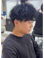 ルースト 京都河原町店(ROOST)&nbsp;波巻きツイストスパイラル/リバースセンターパート/河原町