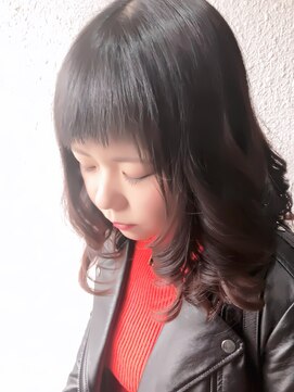 ディー エメ(D-aimer-) ショートバング【カット】