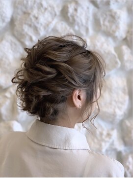 モアナ バイ ヘッドライト 武蔵小杉店(Moana by HEADLIGHT) ヘアセット#アッシュベージュ#大人かわいい#イメチェン