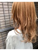 [ＡＫＩＫＯ]ハイトーンベージュ×ロング☆0112327997