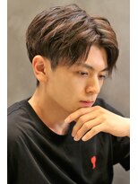 ノイセル(Noisyle)&nbsp;爽やかナチュラルハイライト韓国前下がりセンターパート