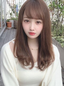 シルクレイ 吉祥寺店(Silk-lei) 大人かわいいテラコッタフェザーバング小顔ヘア20代30代吉祥寺