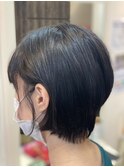 耳掛けオシャレボブ