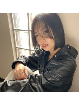 ボアップ 新居浜店(boappu) #黒髪ボブ #ボブ #カット