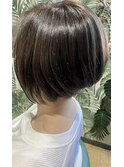 白髪ぼかしハイライト