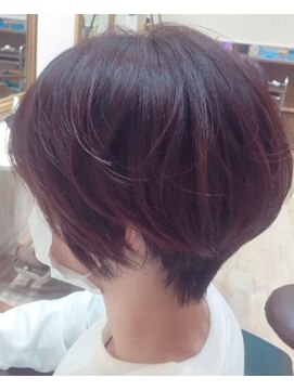 ヘアーズ ロッソ(hair's ROSSO) ショートボブ[30代40代50代]