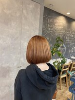 ブロッサム 東中野店 20代30代40代前下がりストレート大人ボブリップライン