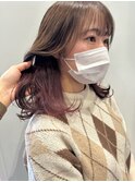 《NYNY加古川坂田》ガーリーイヤリングカラーピンク