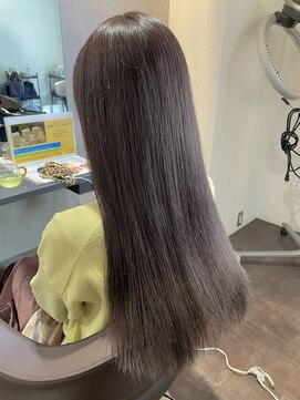 エイル 西梅田(eyl) Wカラー 2回～  × ラベンダーグレージュ ☆