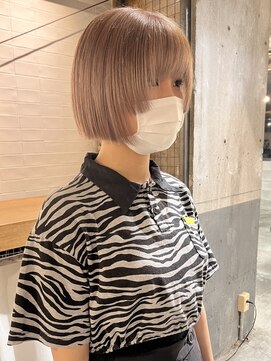 キーン 立川店(keen) 【keen×刈谷】タッセルボブ×ハイトーンベージュ