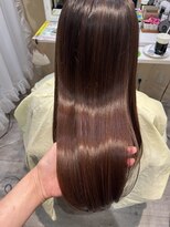 髪質改善 ソアリス 烏丸丸太町店(soiris)&nbsp;サードトリートメントafter　二枚はbefore　#髪質改善