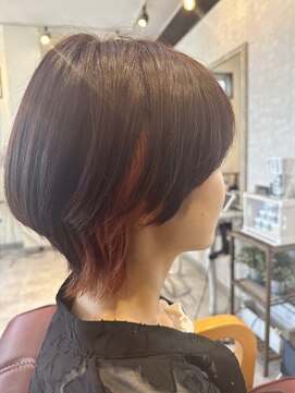 クオリア(Quaria) ウルフスタイル+インナーカラー