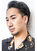 ビジネスフェードカット刈り上げスキンフェードバーバー30代40代