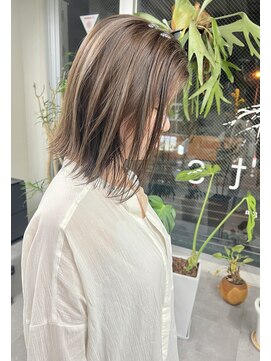 ルーツ ヘア デザイン(roots hair design) 西区新町美容室★roots★20代30代40代50代ハイライトグレージュ