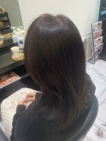 チチヘアーデザイン 竜王駅前店(ChiChihairdesign)&nbsp;ミディアムレイヤー