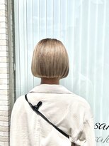 ヘアサロン キュー(hair salon Q) ハイトーンボブ