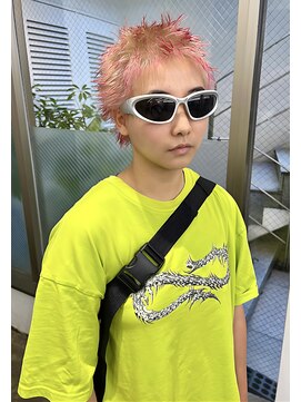 レコ 渋谷(LECO) レディースベリーショートピンクカラー