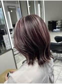 ショートヘアボブ/ハイライト/ダブルカラー/髪質改善