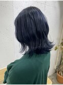 シルバーブルーカラー ネイビーカラー ブルーシルバー 北千住