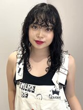 【おすすめバング04】前髪パーマ