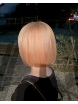 ルプラ ガーデン(le-pla garden) ベージュ#オレンジ#インナーカラー#ボブ#ショート#豊橋#豊川