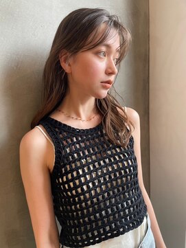 テテコケット(tete coquette) 【野崎】ニュアンスパーマ/ブリーチなしカラー/こなれミディ