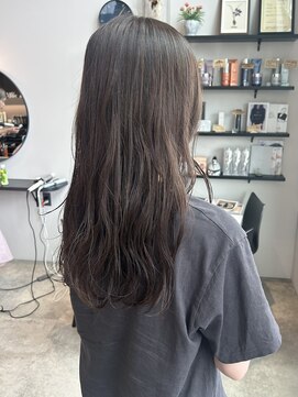 エスデザイン(es design) アッシュグレージュ×ゆるふわ