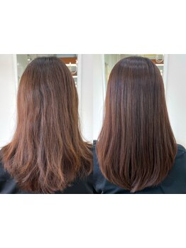 ハイトーンやブリーチをしている方の髪を綺麗に見せる薬剤がgraspediaに！艶感溢れる手触り抜群の美髪へ☆