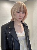 黒髪/ボブルフ/ネビージュ/小顔/ワンレン/梅田/髪質改善/前髪