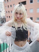 クペウ ローウェン(cope'u ROWEN)&nbsp;渋谷/ウルフカット  デザインカラー ルーツカラー エンドカラー