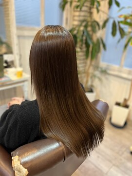 クッキー ヘアーアンドメイク(COOKIE Hair&Make) 【COOKIE】艶と潤い◎まとまりストレート