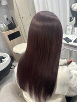 フィー 小倉店(fee)&nbsp;髪質改善トリートメント/カラー/ツヤ感/ピンク/セミロング