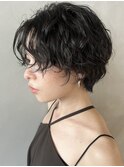 【PARK】ニュアンスミックスパーマ×似合わせショート
