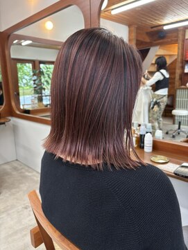 デプト 武蔵浦和(DEPT) バレイヤージュ風カラー