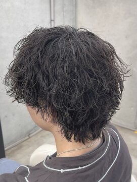 エデアンホンテン メンズサロン(EDEAN 本店 （旧：EDEAN 上通）) 熊本メンズカット MEN'S HAIR 波巻きスパイラル ウルフ