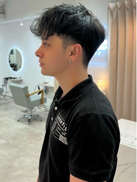 トレヘアー 京都 烏丸(tRe hair) スペインカール/外国人風スタイル/メンズパーマ/シャドウパーマ