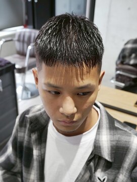 メッツ 原宿(METS) MEN‘S /黒髪×クロップ /フェード /ベリーショート /短髪