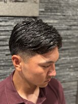 ヒロギンザ 恵比寿店(HIRO GINZA) ショートフェード×七三風セット