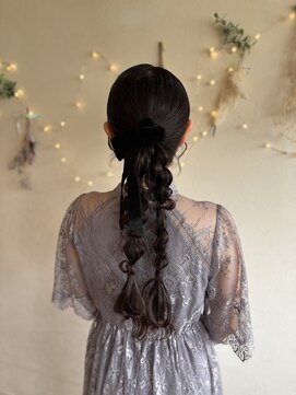 エース(ASCE) ツイン編み下ろし