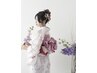 早割【淀川花火・10/17ご予約】10時～16時台 ◆浴衣着付け＋ヘアセット￥4800