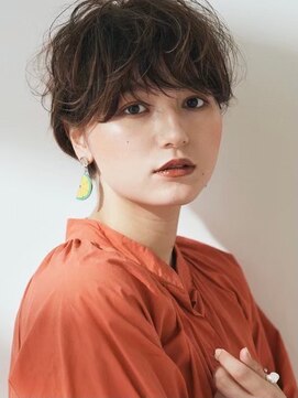 エトル バイ コムマティス 恵比寿駅前店(etre by comme Matisse) 小顔カット×透明感カラー[恵比寿駅/髪質改善/オリーブグレー]